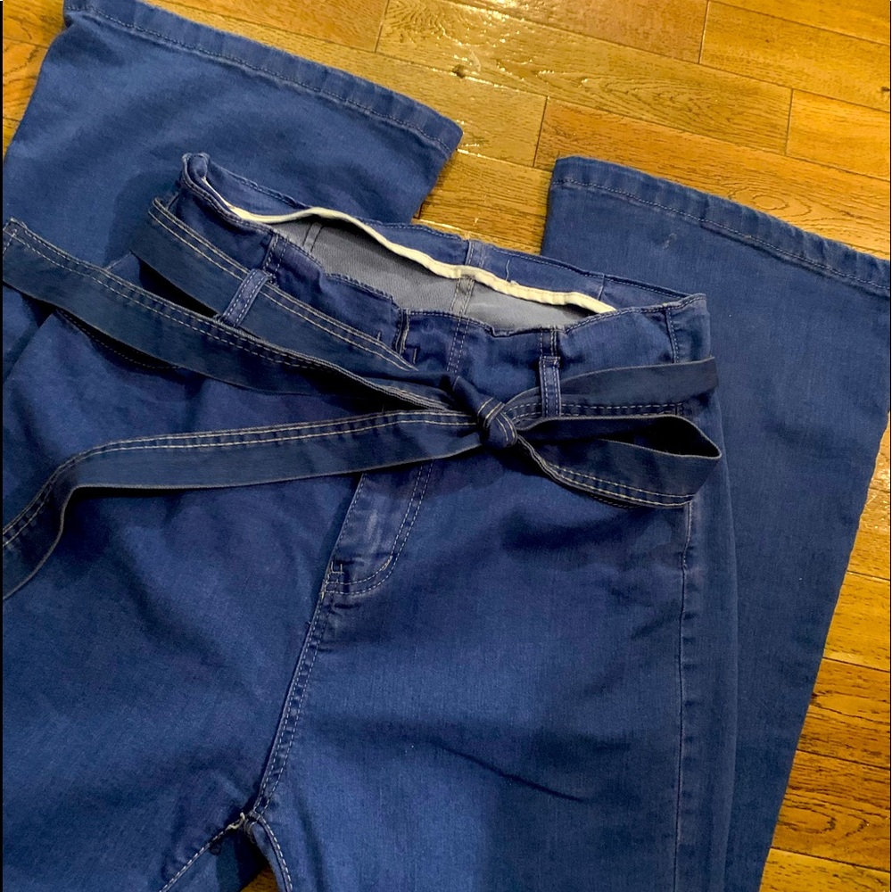Authentic bell bottoms 70’s era jeans.